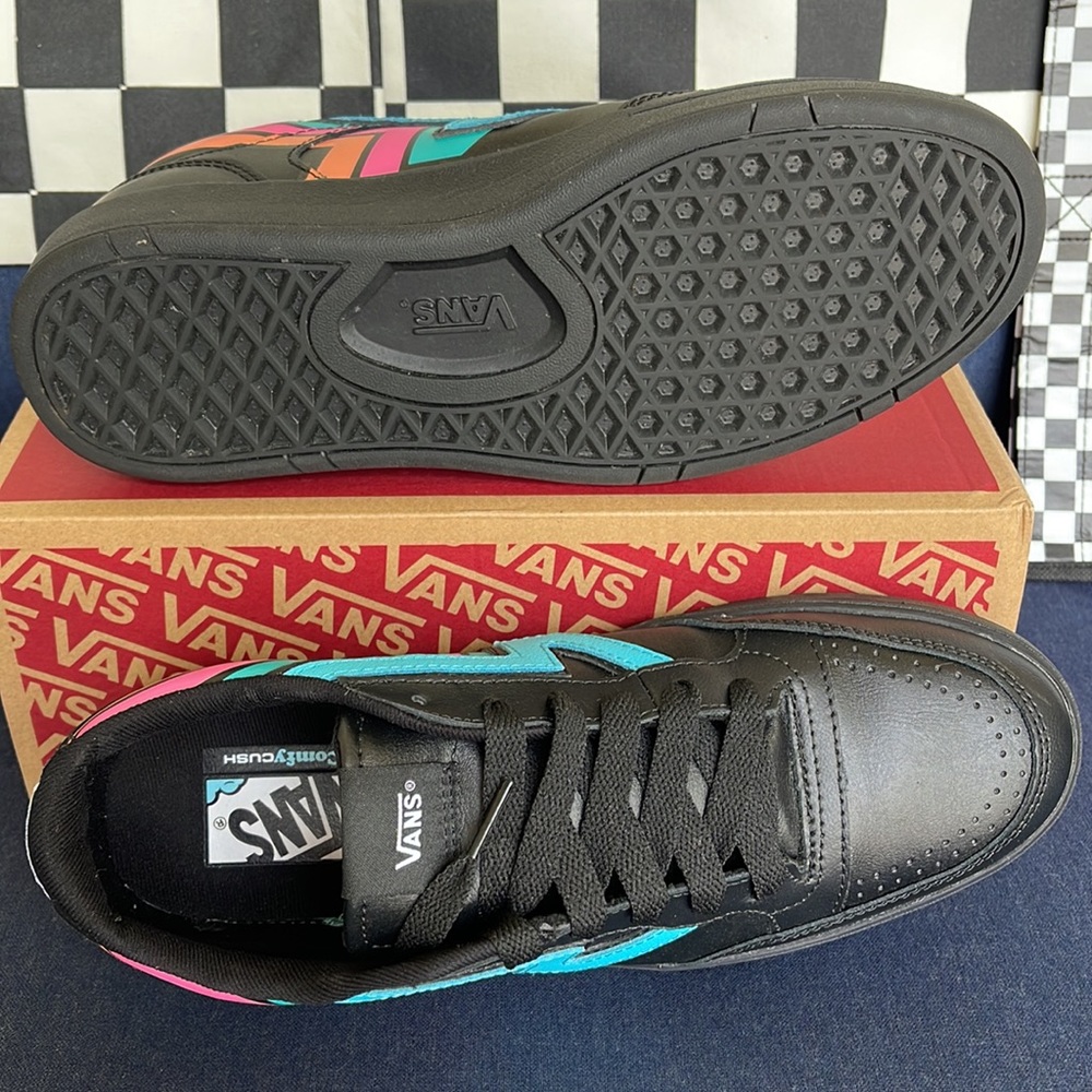 Vans WMNS Lowland CC Fader Black/Multi Sneakers - Picture 3 of 16